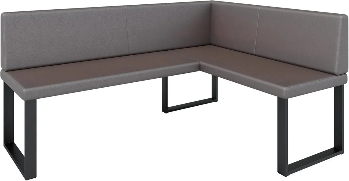 Sitzbank und Esszimmerbank – aus Metall, rechte Ausrichtung, 30, 168 × 128cm