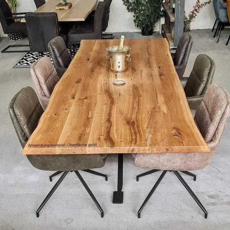 Tischplatte: aus Massivholz, 50 × 50cm