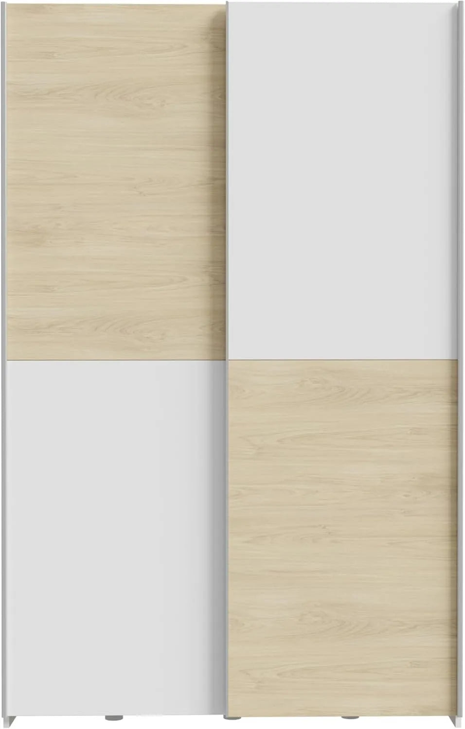 Kleiderschrank und Garderobenschrank – LAP, aus Holz, 120 × 191 × 61cm
