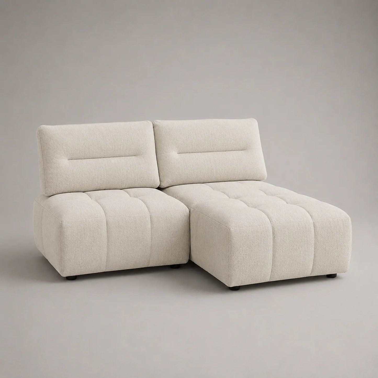 Modulares Sofaset Stoff Beige