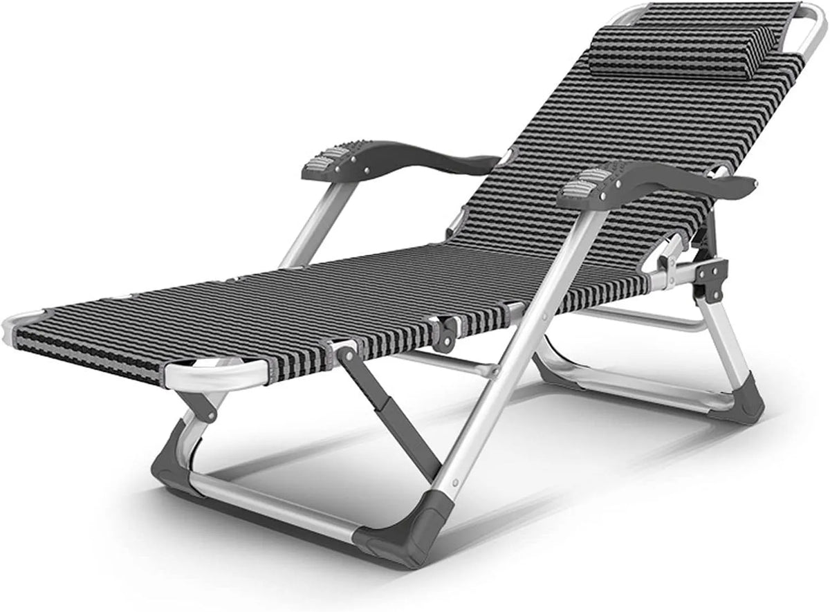 Gartenliege und Sonnenliege – mit Relaxfunktion, Zero-Gravity-Position, verstellbar, 200kg, klappbar, mit Liegefunktion