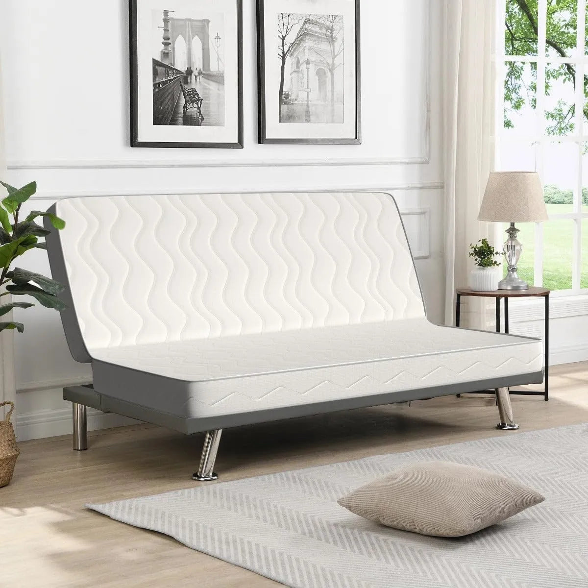 Schlafsofa und Sofabett: 140 × 195 cm