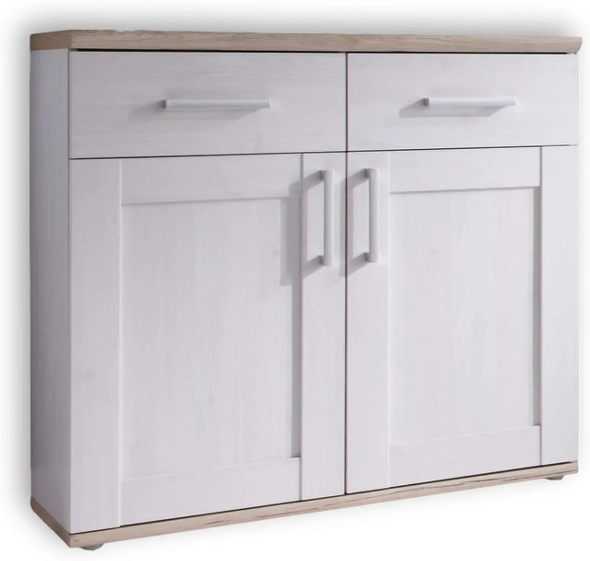 Schuhschrank und Schuhkommode — mit Stauraum, 96 × 91 × 38 cm