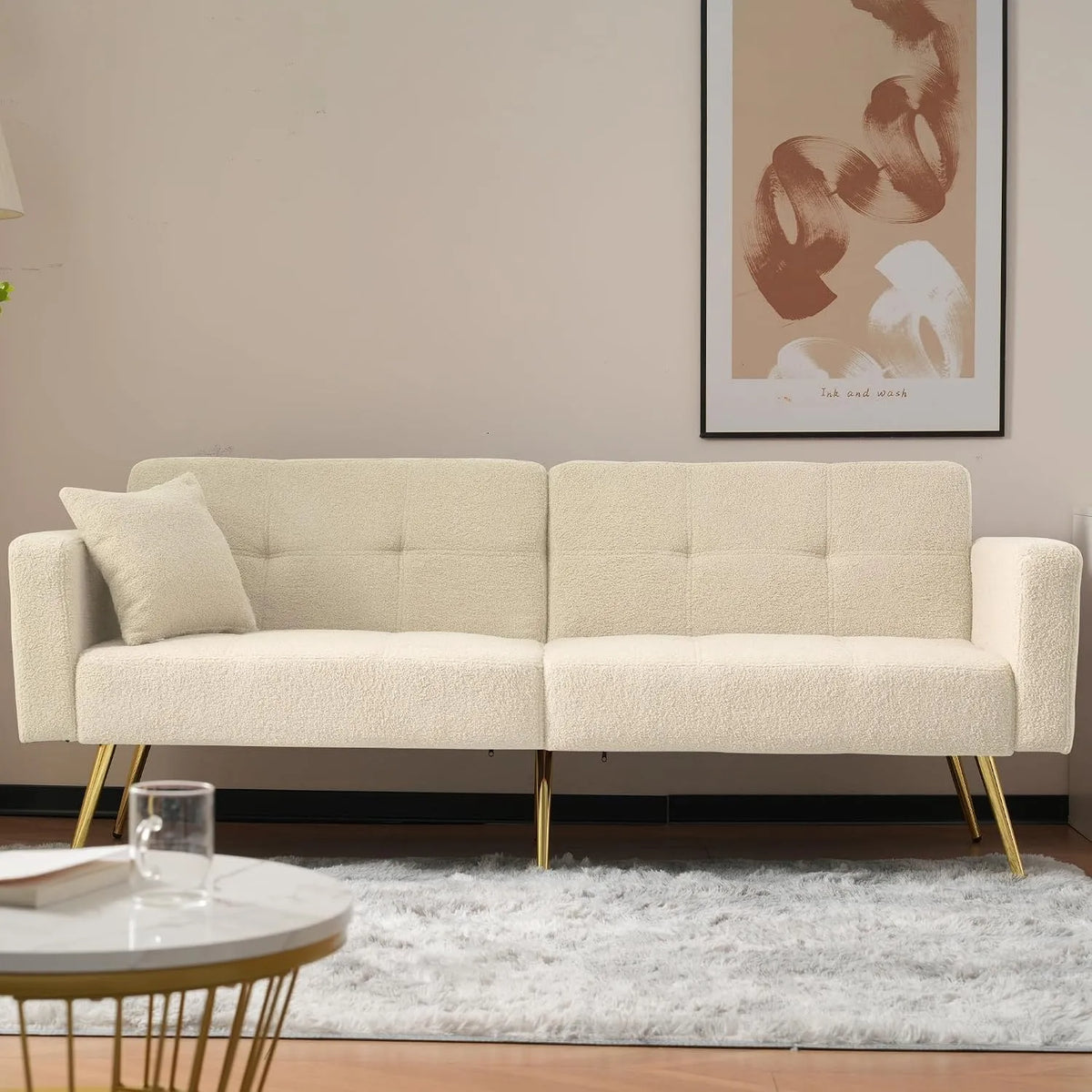 Aufbewahrungstasche — mit Schlaffunktion, mit Kissen, verstellbar, beige