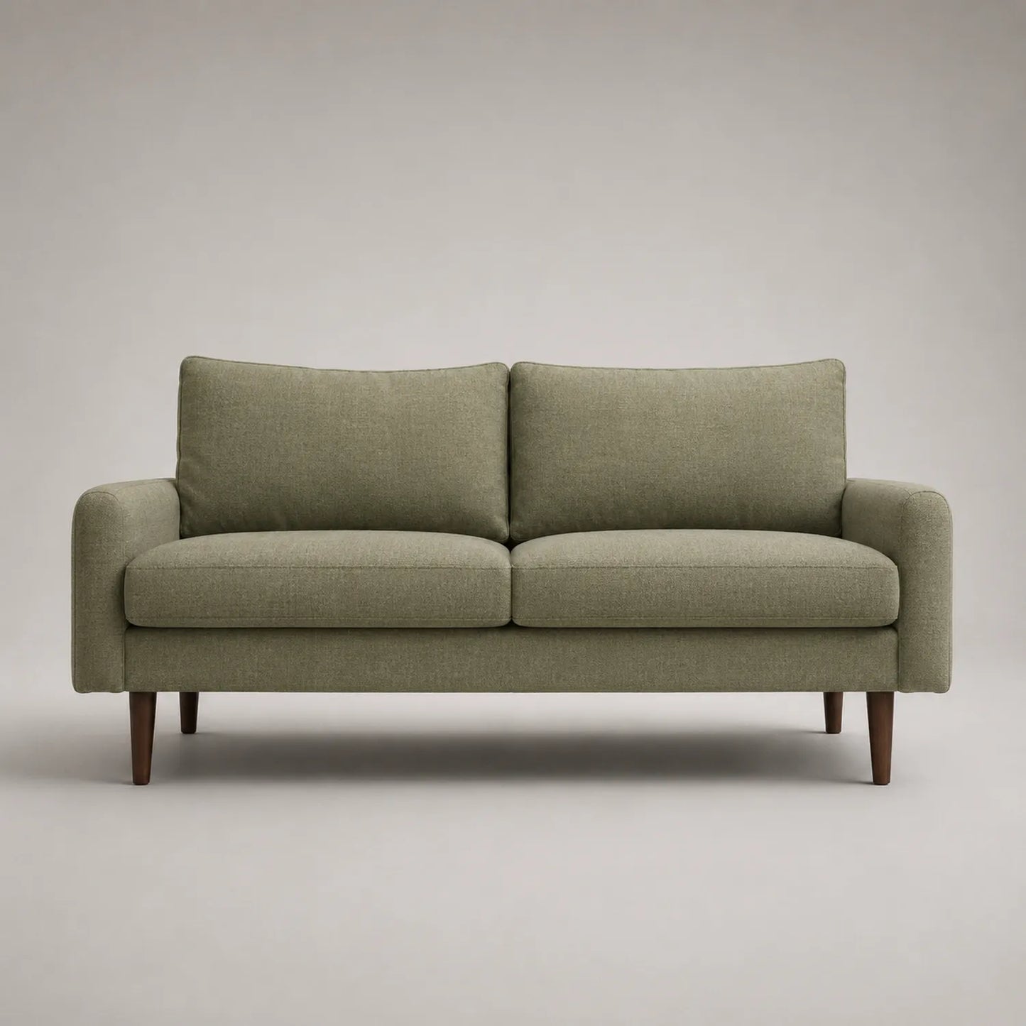 2-Sitzer Sofa mit Polyestermischgewebe in Grün, 200 cm