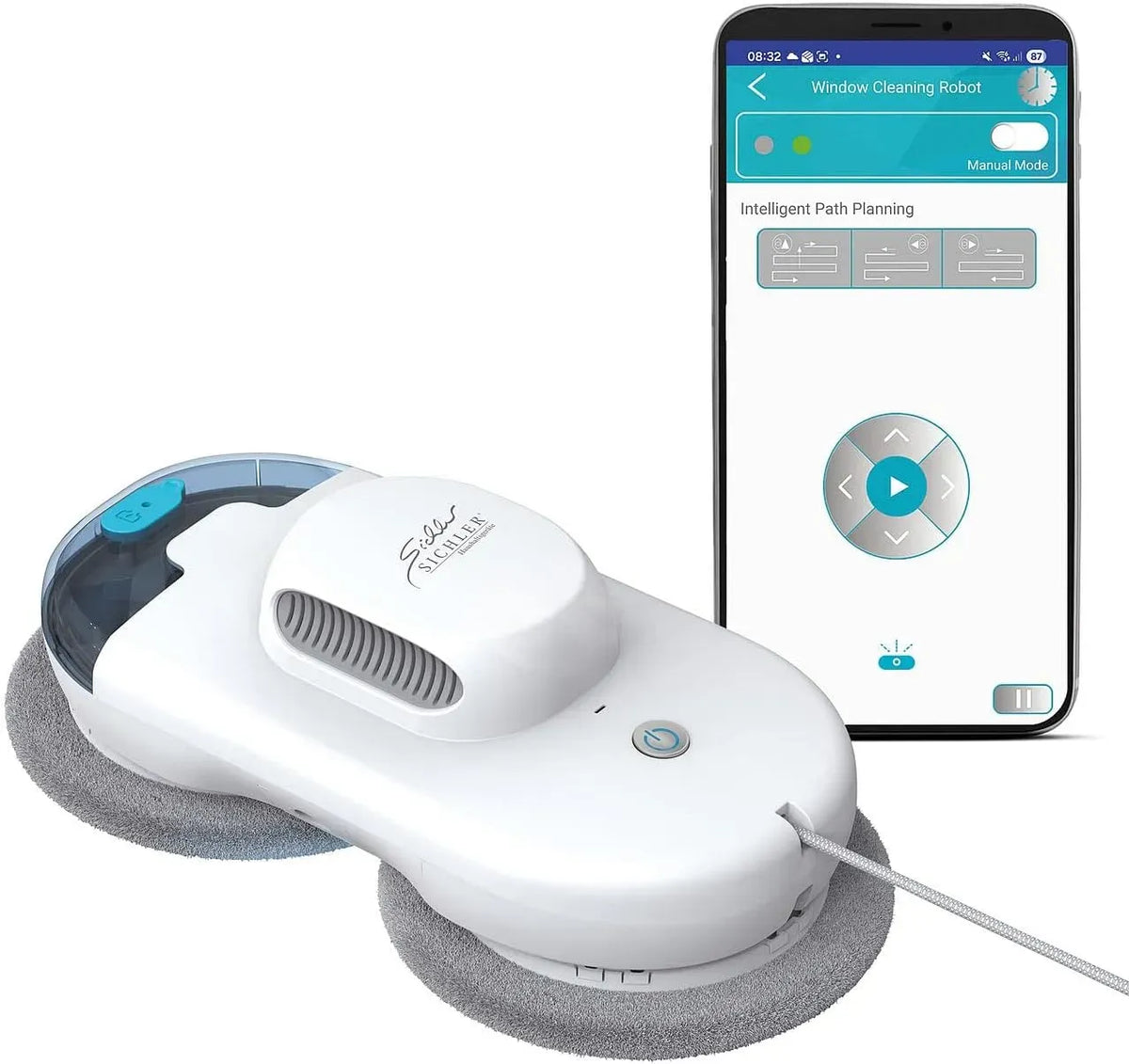 Fensterputzroboter, App, Sichler Haushaltsgeräte Fensterputzroboter