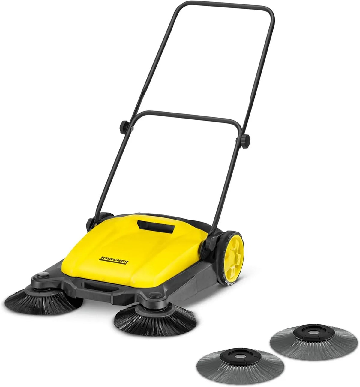 Kärcher S 3 2-in-1 Kehrgutbehälter, Kehrmaschine, Bodenkehrmaschine, 16 L, 650 mm, 1.800 m, 9,7 kg, für trockenen Schmutz