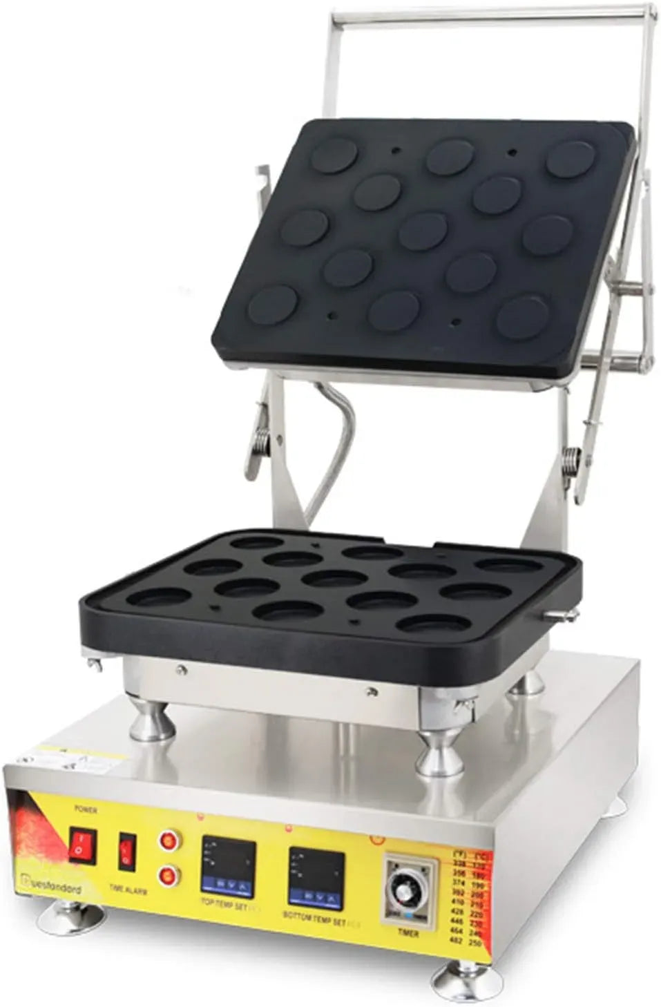 NP-833 Shell Maschine, Maker, 13 L, 220 V, Gebäck, gewerblich, Antihaftbeschichtung, Edelstahl, Hanchen