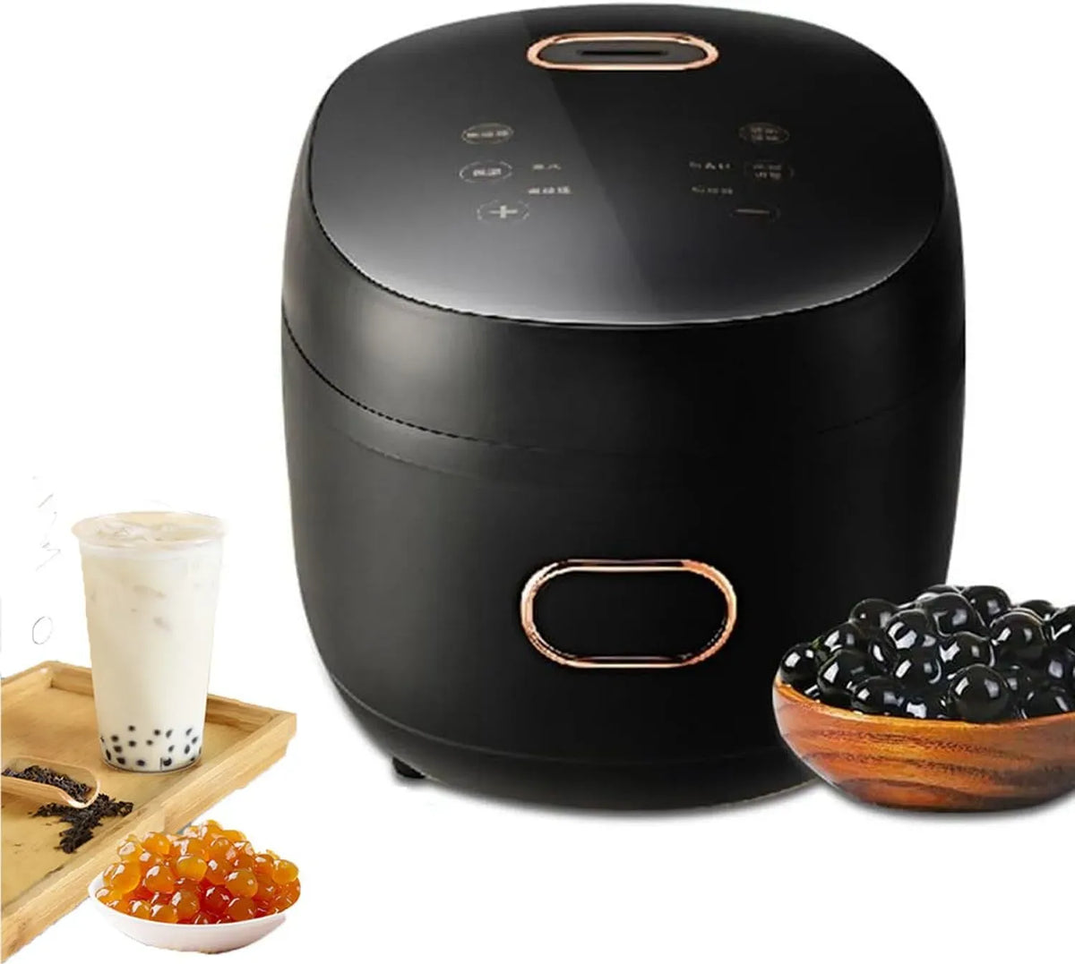 Kochgeschirr, 5 L, Antihaftbeschichtung, Touch-Bedienung, intelligentes Kochen mit One-Touch, antihaftbeschichtet, 5 l Fassungsvermögen