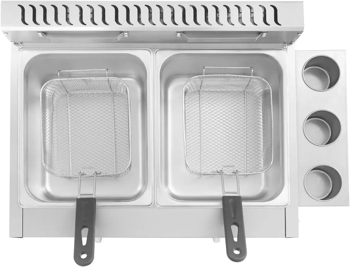 Fritteuse, gewerblich, Kommerzielle Gas Fritteuse