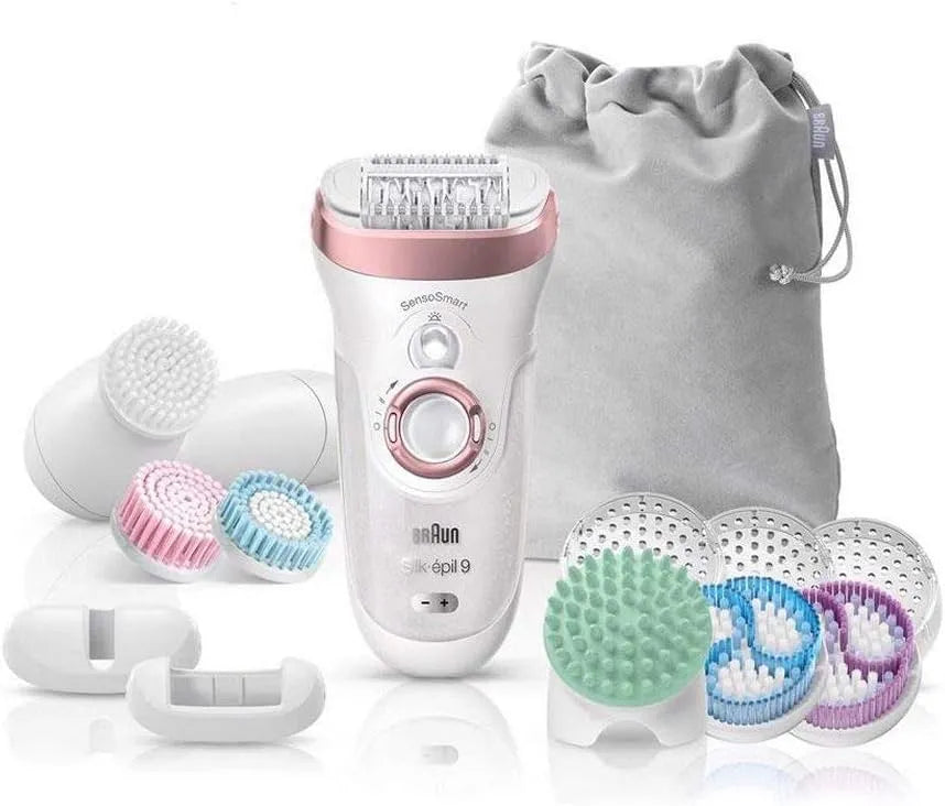 Braun Epilierer, SensoSmart, Kunststoff, 9-970 Silk-épil 9 SkinSpa SensoSmart 9/970 Epilierer