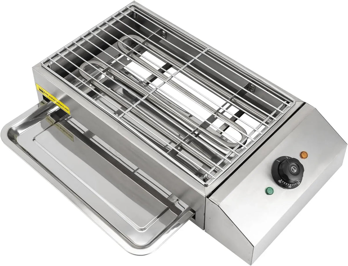 Grill, Tisch, elektrischer Tischgrill, 2600 W, für Drinnen & Draußen