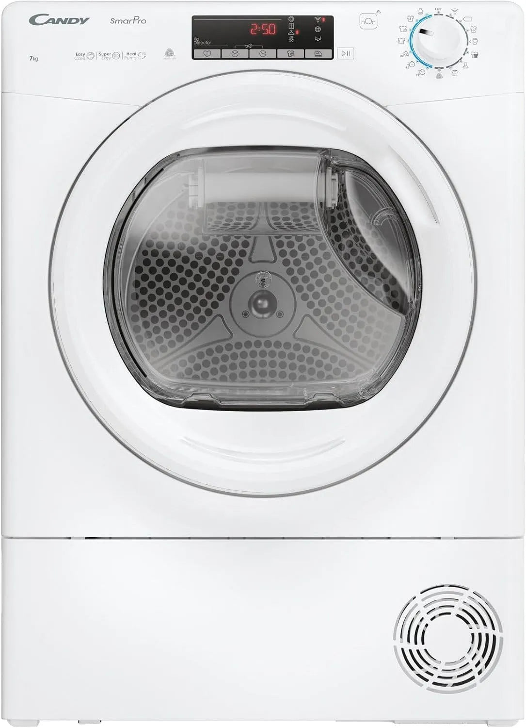 Candy CRO4 H7A2TE-S Wäschetrockner, 48 cm, 7 kg, Energieklasse E, WLAN, schmal