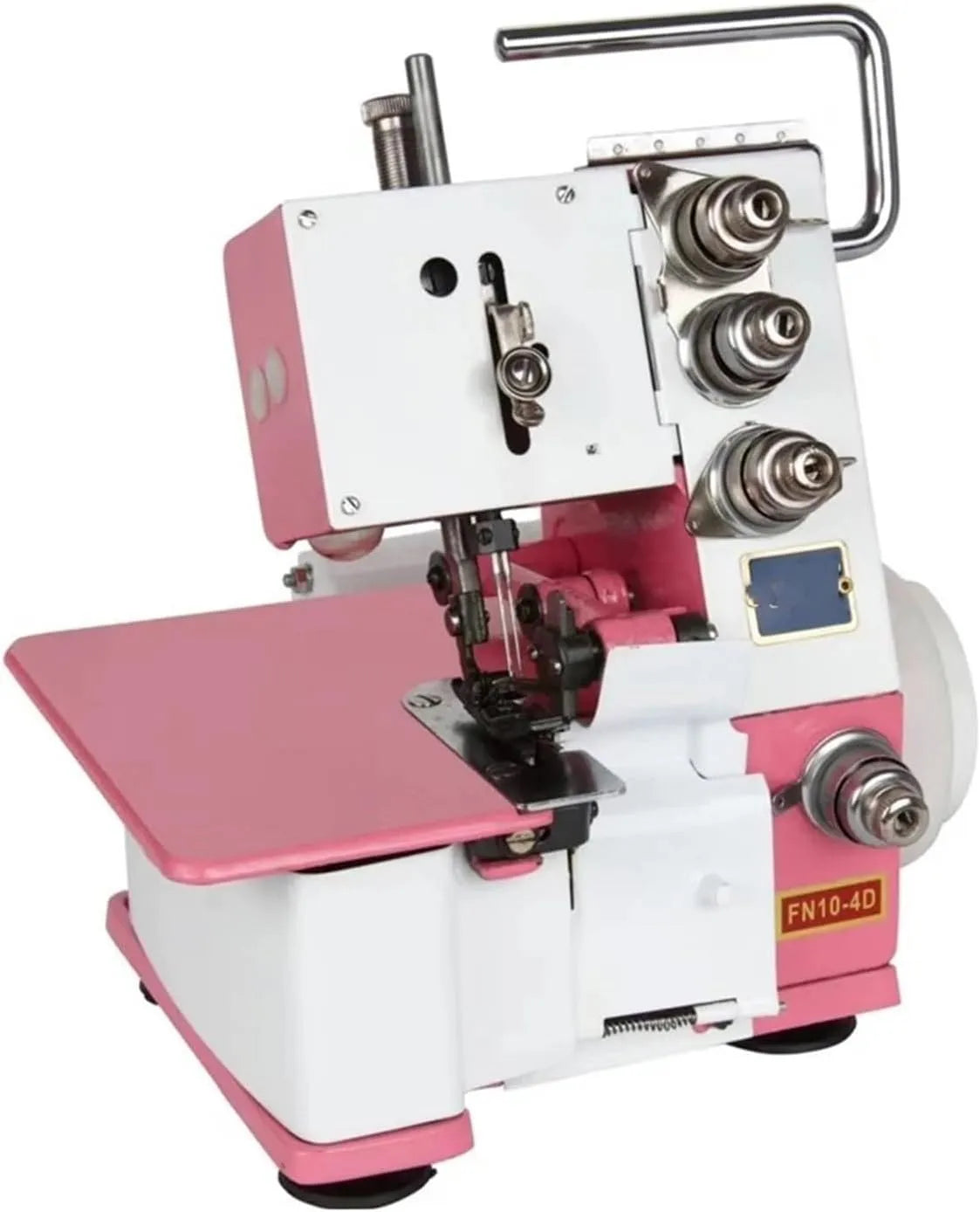 180W/250W/300W 300W-Pinke Haushalts-Vierfaden-Steppstich-Nähmaschine, Overlock-Nähmaschine, elektrische Nähmaschine, 180 W, 250 W, 300 W