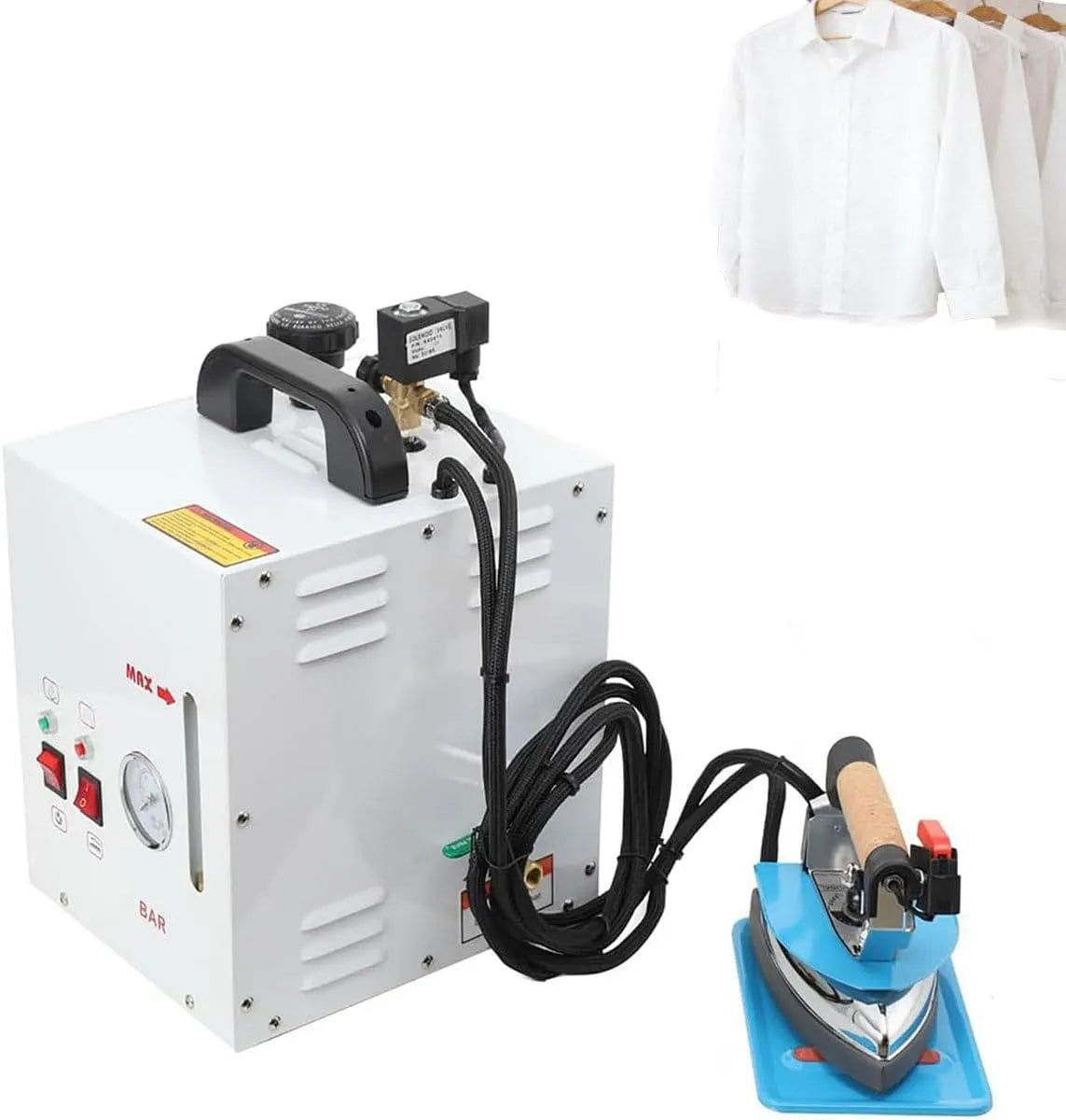 Dampfbügelstation, Dampfbügeleisen, elektrisches Bügeleisen, 4 L, Industrie, großer Wassertank, gewerblich, für Chemische Reinigung Und Heimgebrauch