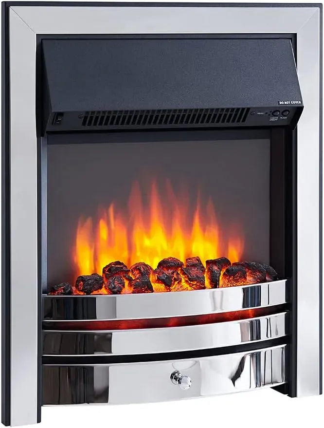 Elektrokamin, Heizung, elektrischer Kamin, 2000 W, Wärmefunktion, BALDERIA