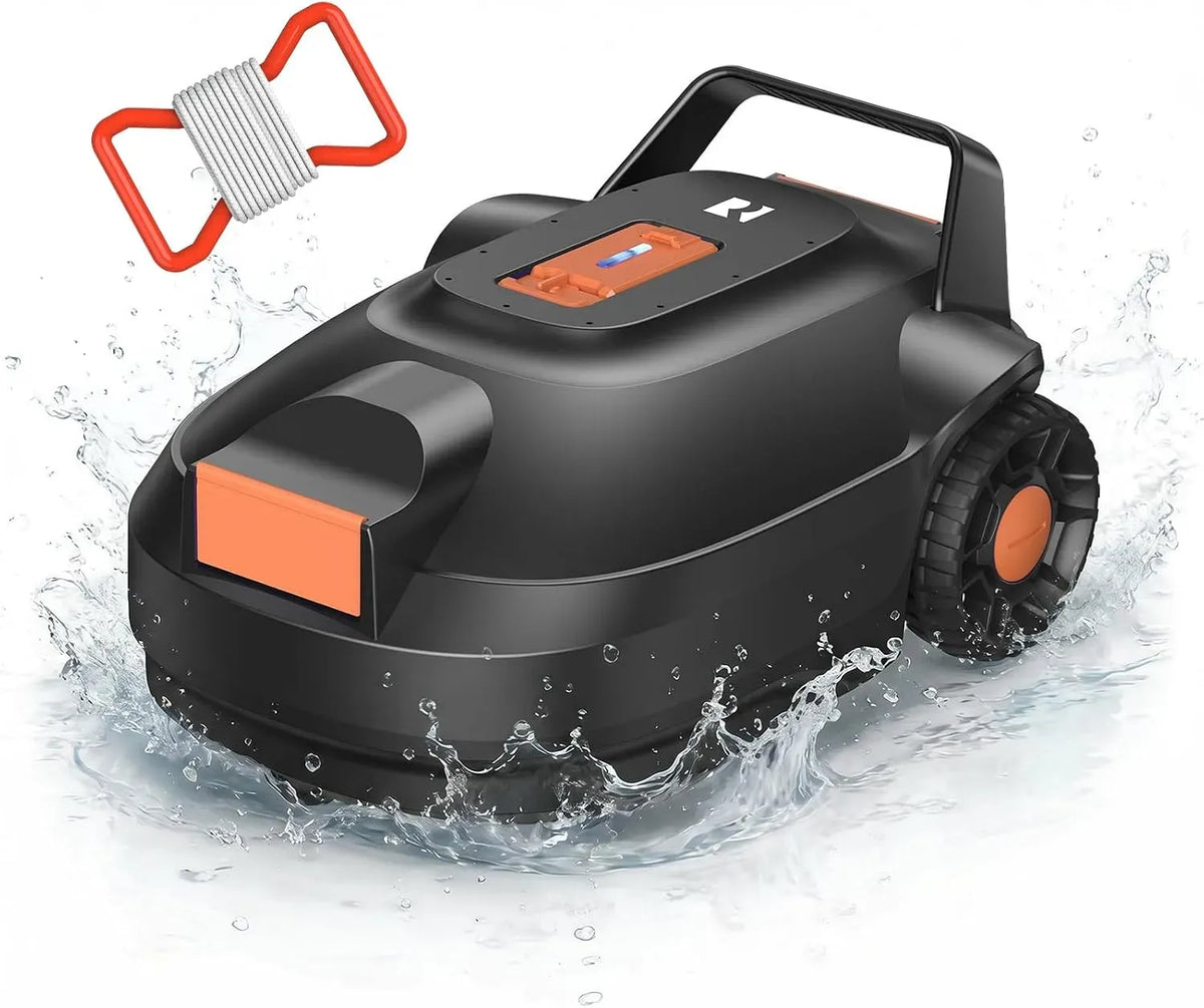 S200 Poolroboter, Poolsauger, Akku, Poolreinigungsroboter, Poolreiniger, 100 m, kabellos, für Flache Böden Pools bis zu 100 m², Redkey