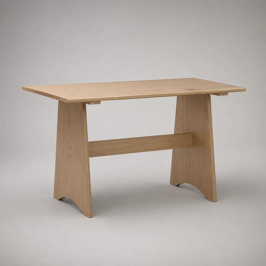Rechteckiger Esstisch aus Eichenholz 150x80x75 cm