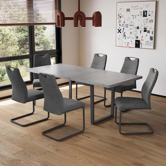 Essgruppe: MDF, ausziehbar, 170cm