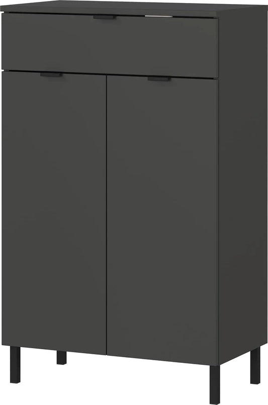 Sideboard und Anrichte: 60 × 97 × 34 cm, aus Metall