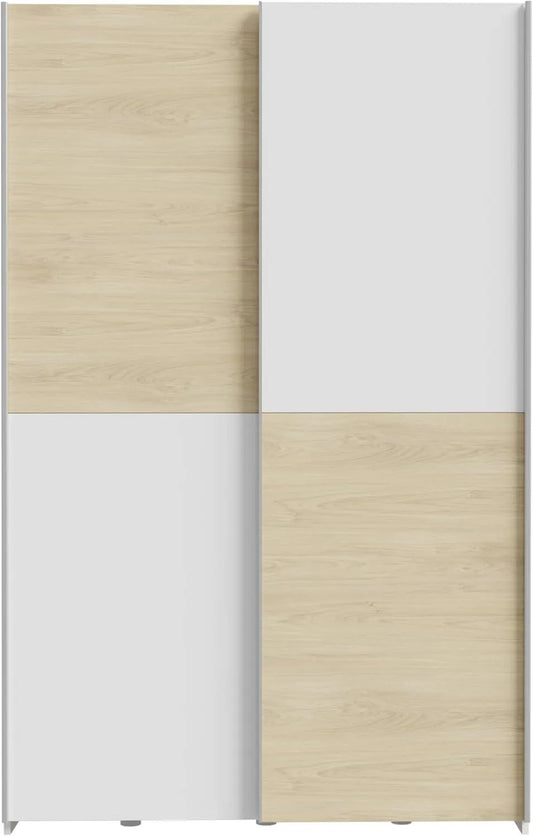 Kleiderschrank und Garderobenschrank – LAP, aus Holz, 120 × 191 × 61cm