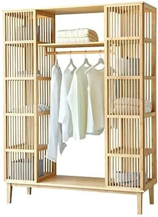 Garderobenschrank — mit Kleiderstange, 2 Türen, 185 × 140 × 45 cm