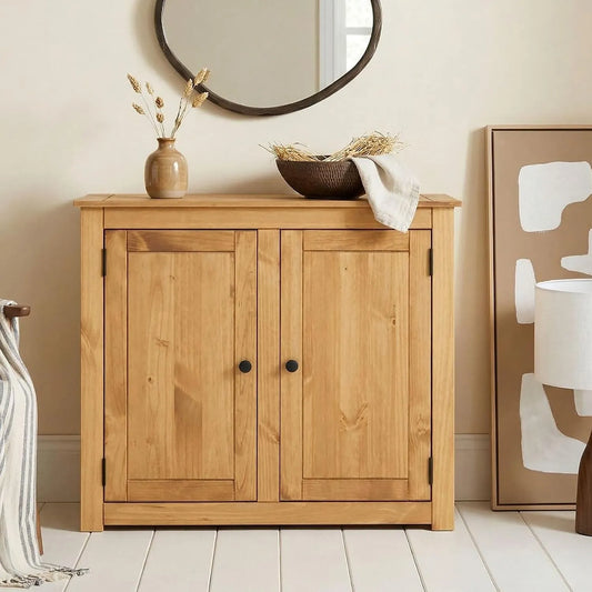 Sideboard und Anrichte, aus Metall