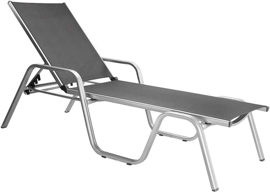 KETTLER Advantage 0301214-0000 Basic Plus Stapelliege 202 x 70 x 38 – 202 × 70 × 38 cm, anthrazit