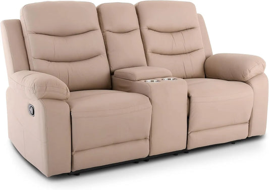 Relaxsessel und Fernsehsessel: mit Relaxfunktion, mit Liegefunktion, 130 kg, beige