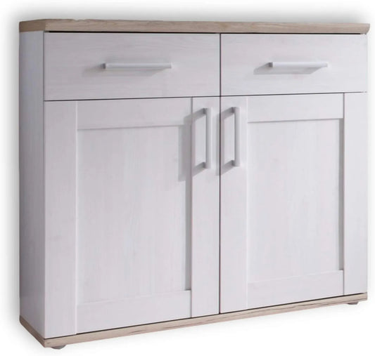Schuhschrank und Schuhkommode — mit Stauraum, 96 × 91 × 38 cm