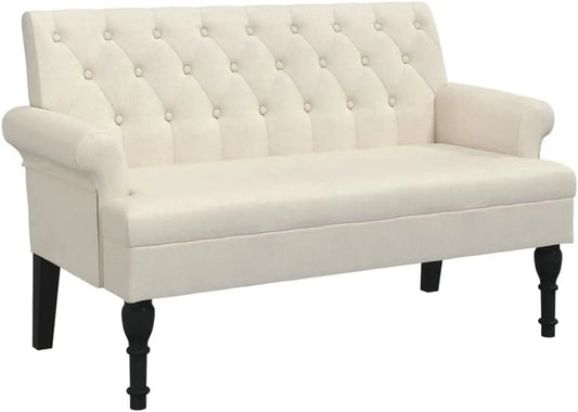 Hocker — mit Armlehnen, mit Rückenlehne, mit Stoffbezug