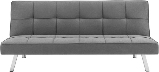 Schlafsofa und Sofabett: Milena Sofa, mit Schlaffunktion, grau