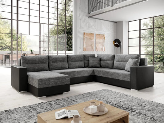 Ecksofa und Wohnlandschaft: mit Schlaffunktion