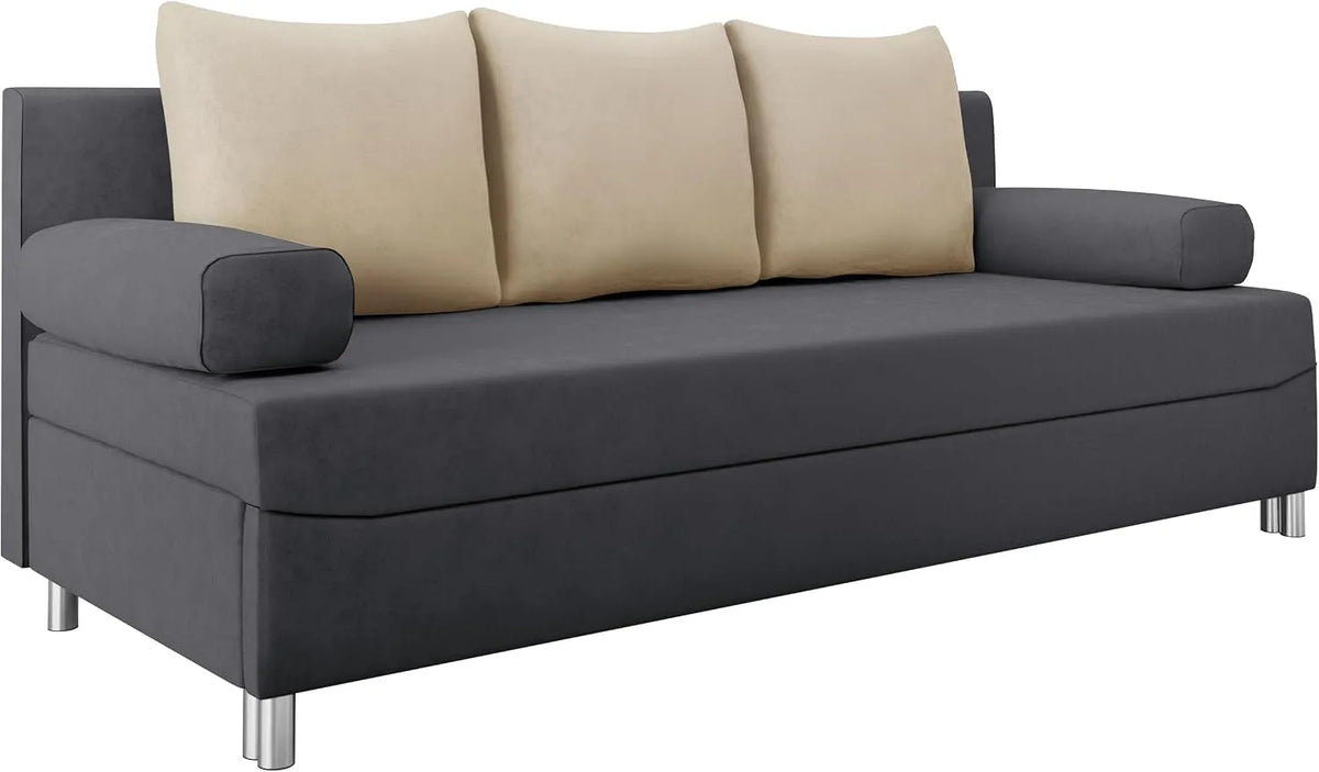 Hocker: Dover, mit Bettkasten, mit Schlaffunktion