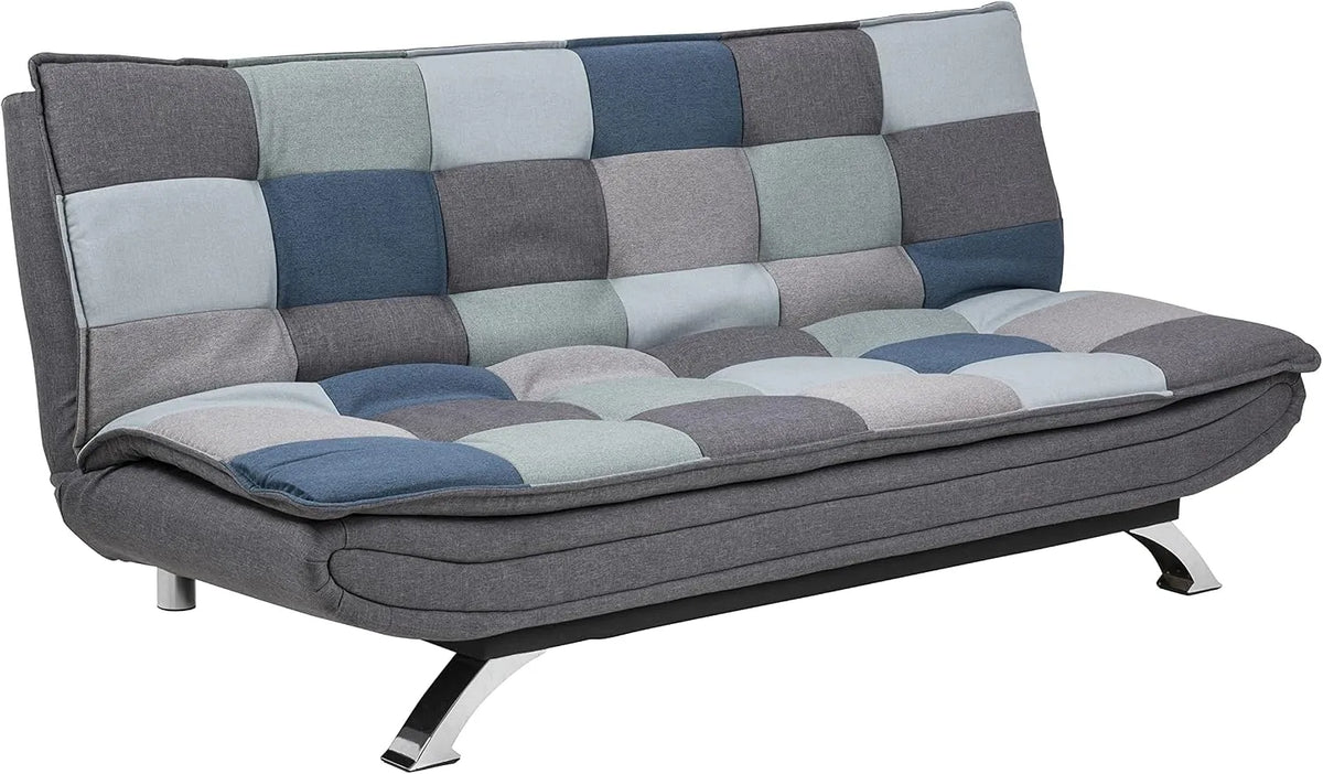 Schlafsofa und Sofabett – 3-Sitzer, 98 cm, grau