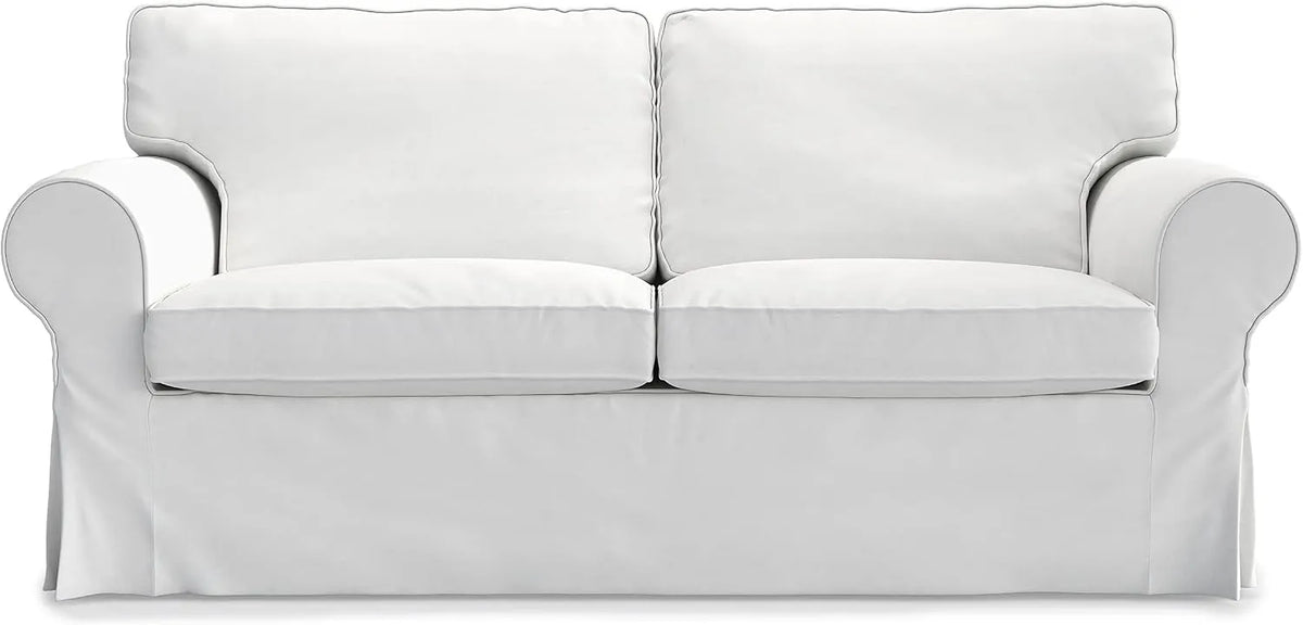 IKEA Sofa — MASTERS, aus Polyester, 2-Sitzer, 179 × 88 × 88cm, weiß