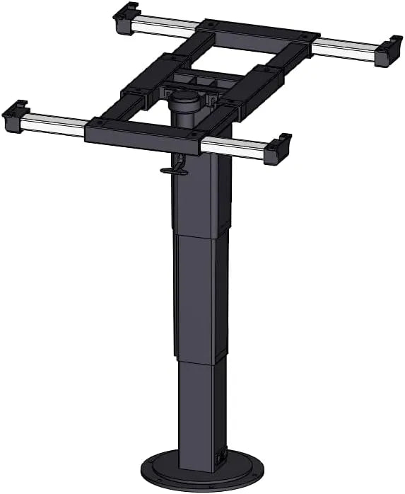 ilse 5894 A08 Liftgestell Tischgestell Liftsäule mit Verdrehung und Verschiebung — grün