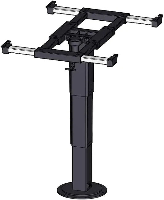 ilse 5894 A08 Liftgestell Tischgestell Liftsäule mit Verdrehung und Verschiebung — grün