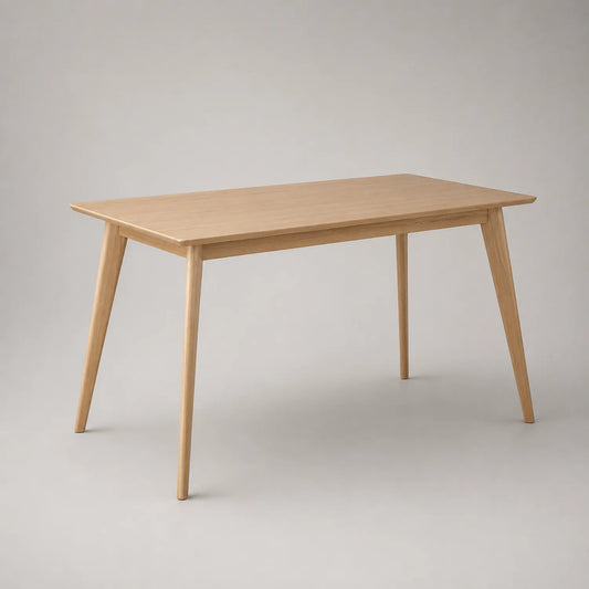 Rechteckiger Esstisch aus Holz 150x80x75 cm