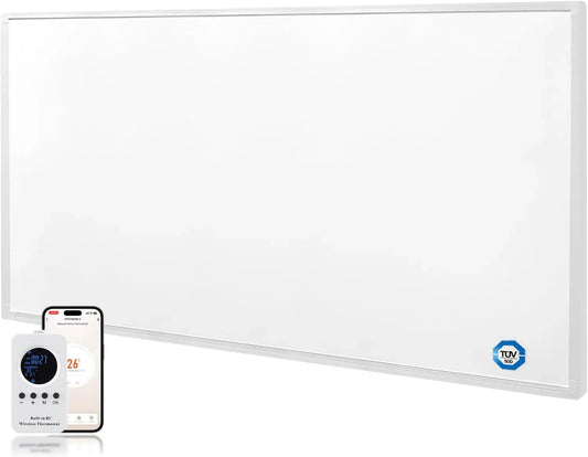 Wandheizung, 1000 W, Thermostat, Wärmefunktion, Infrarotheizung