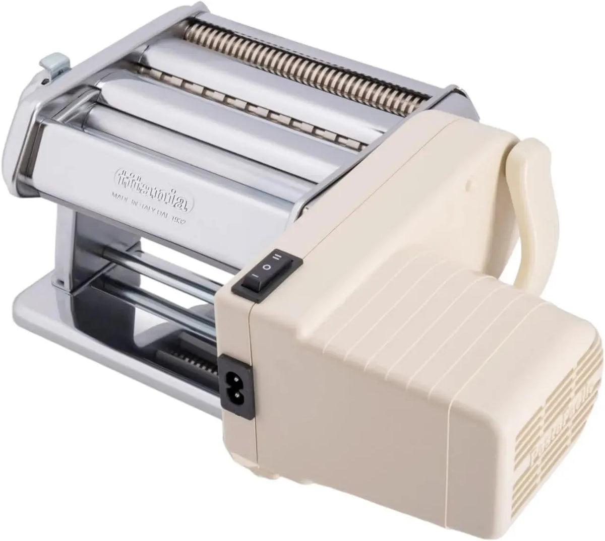 Nudelmaschine, 220 V, Nudelbereiter, Nudelbereiter für frische Pasta, Imperia Electric IPASTA Titania Line Elektrische Nudelmaschine 220 V