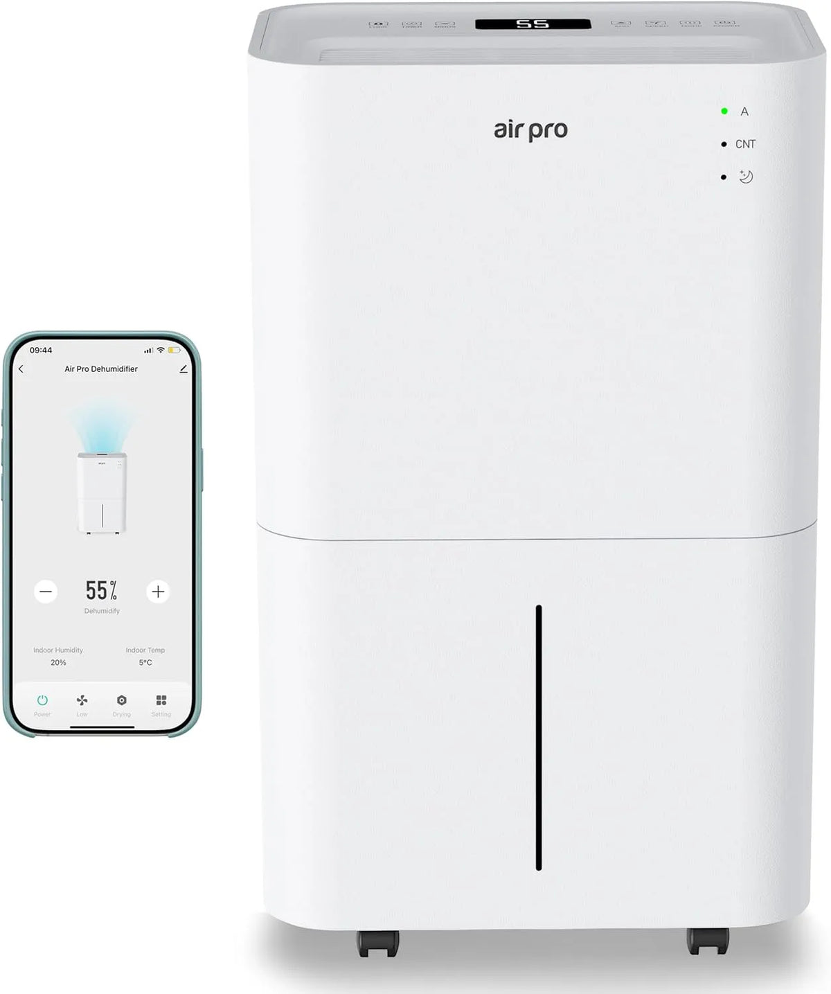 Luftentfeuchter, Air 20L/Tag 24-Stunden-Timer, tragbar, Tragbarer Elektrischer Schimmel