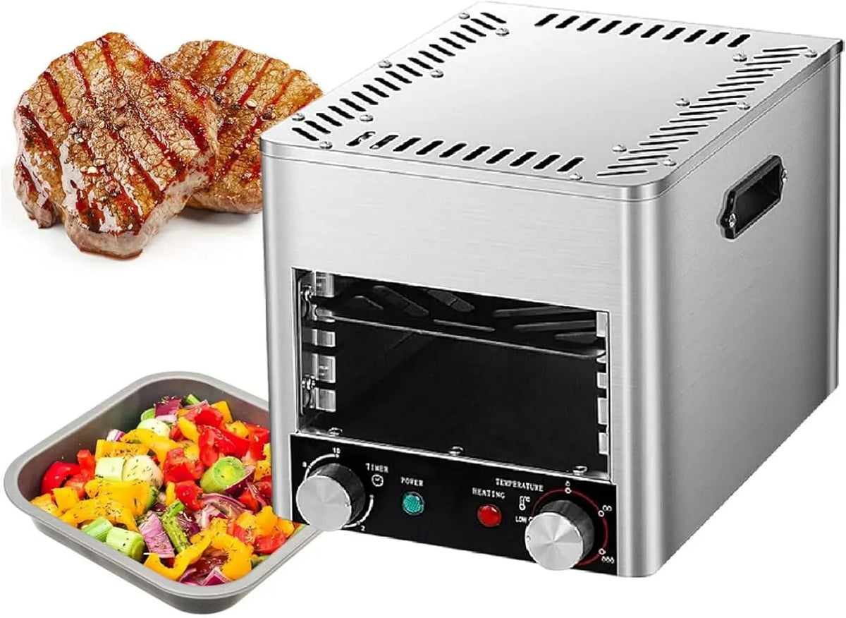 A-220V Edelstahl-Steakkocher, Steakgrill, Ofen, 220 V, für den Innenbereich