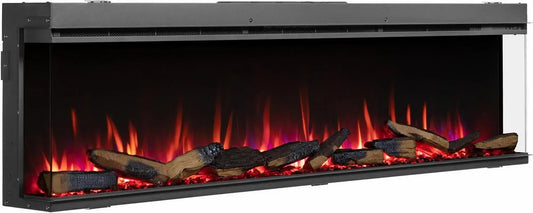 Einbaukamin, App, 3D-Optik, BALDERIA, LED, Athena 72
