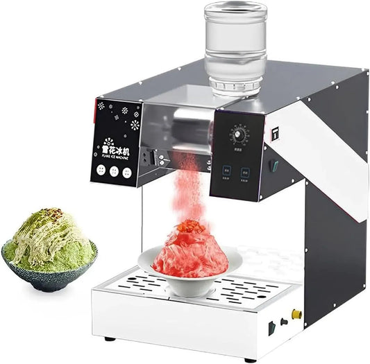 kg/24 Luftkühlungs-Bingsu-Maschine, Schneeeismaschine, Schermaschine, Speiseeismaschine, elektrische Schermaschine, 160 kg, 120 kg, Gewerbliche