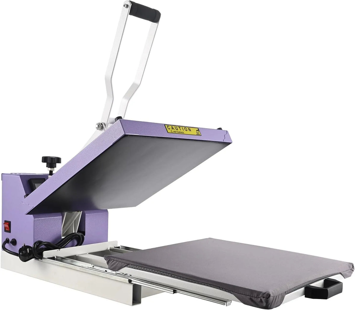 38x Sublimationsmaschine, Gleit-Thermopresse, Transferpresse, Druckmaschine, Heißpresse, Stoffmatte, 38x 38cm, 38 cm, Wärmefunktion