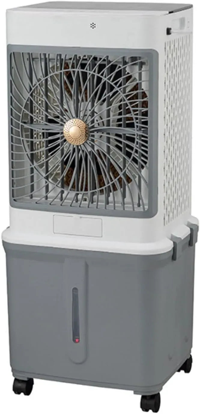 Luftkühler 7-Stunden-Timer, 32 L, tragbar, 3 Geschwindigkeiten, Oszillation, großer Wassertank, 120° Oszillation