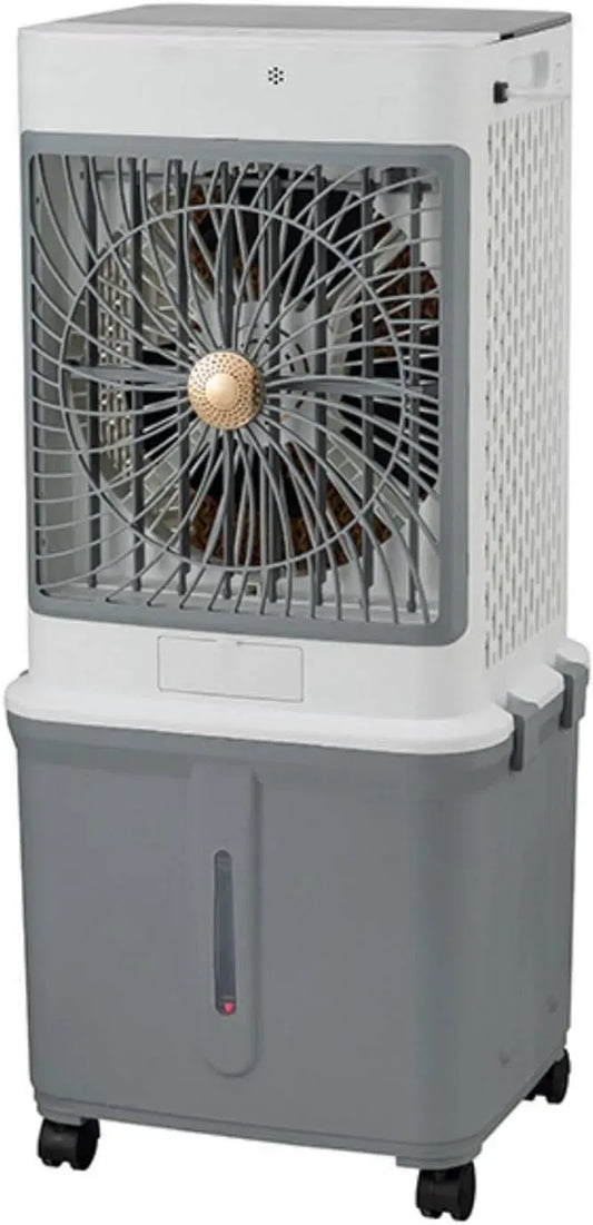 Luftkühler 7-Stunden-Timer, 32 L, tragbar, 3 Geschwindigkeiten, Oszillation, großer Wassertank, 120° Oszillation