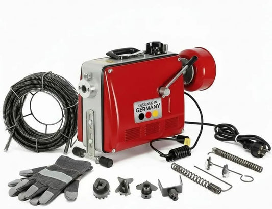 Rohrreinigungsmaschine, Rohrreinigungsgerät, 500 W, 16 mm
