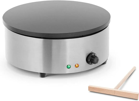 RCEC-3000-R Crepes Maker, 40 cm, 3000 W, Gastronomie, Gusseisen, Edelstahl, Royal